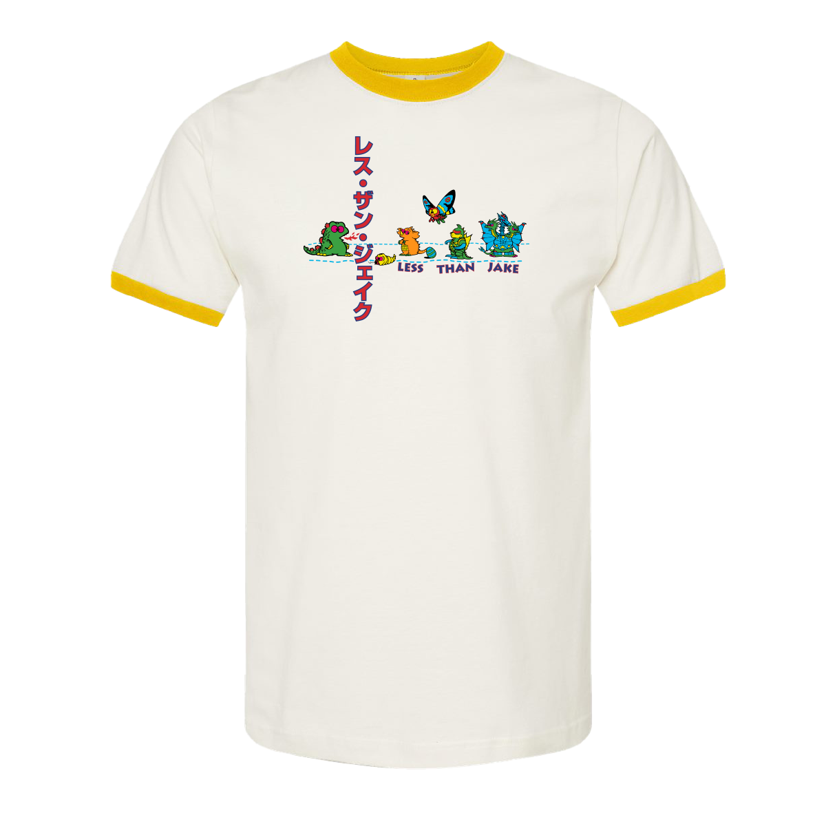 Less Than Jake - Vintage Japan Ringer Tee – Less Than Jake Merch