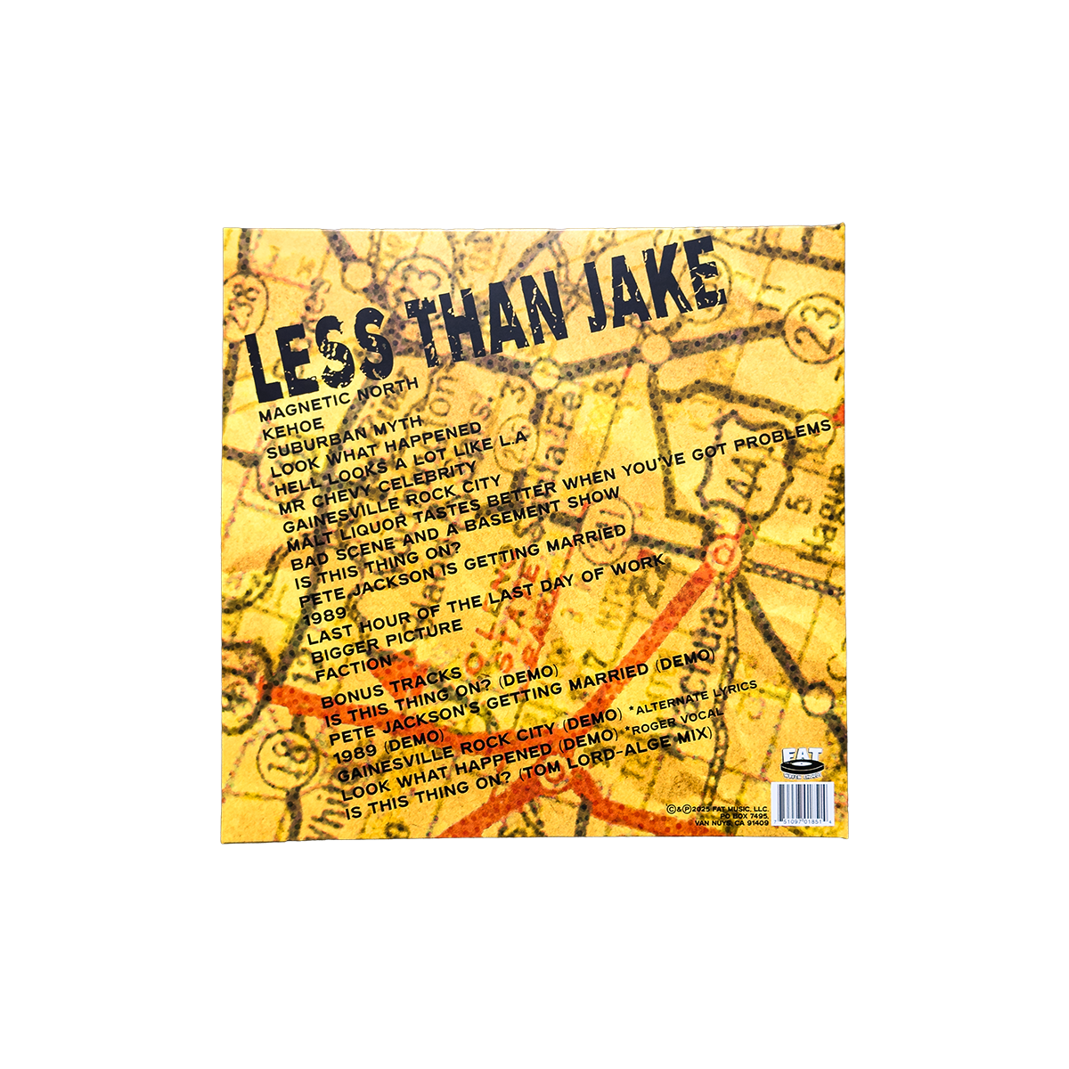 Less Than Jake - Borders & Boundaries - 25th Anniversary Edition 
