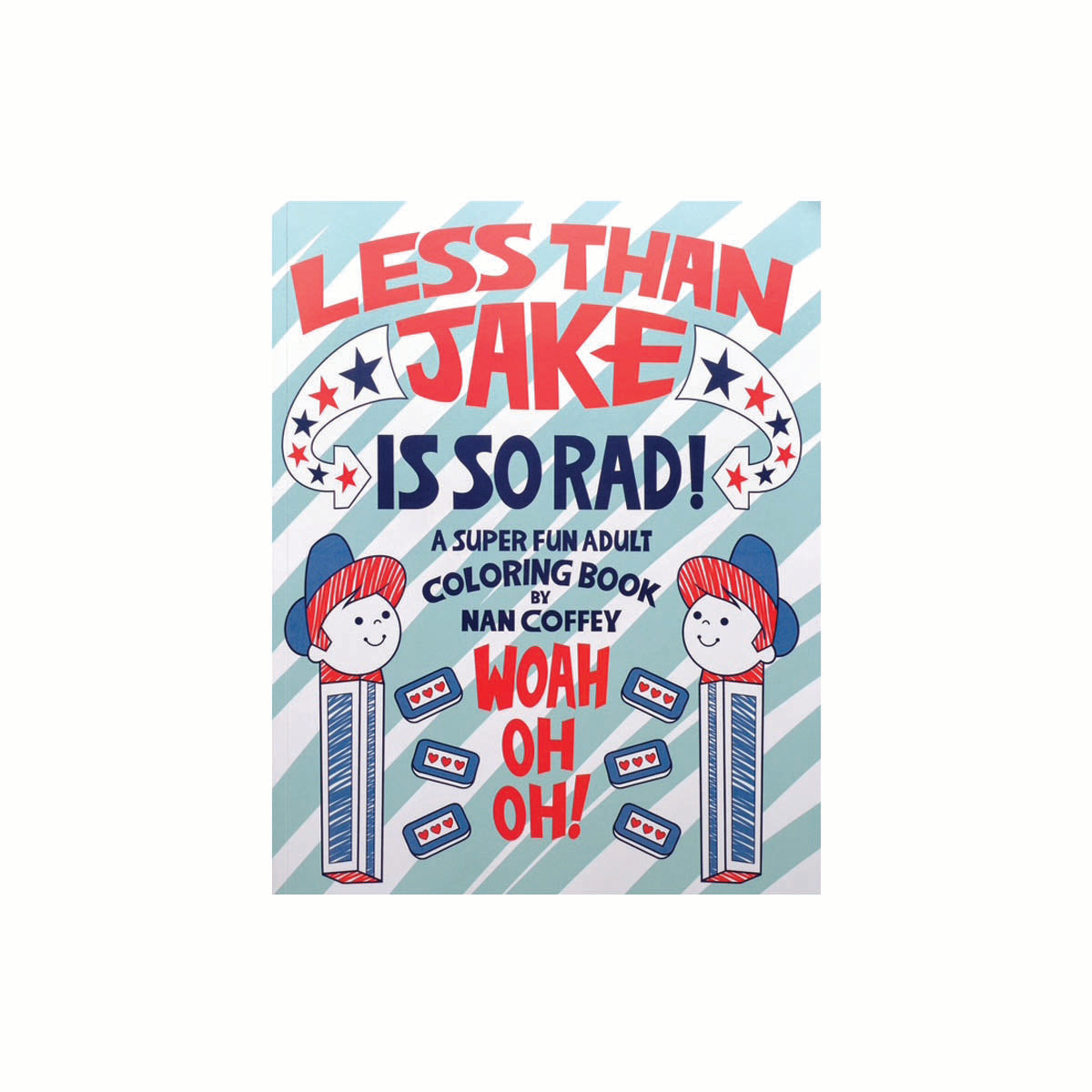 Less Than Jake - Is So Rad! Adult Coloring Book Bundle – Less Than