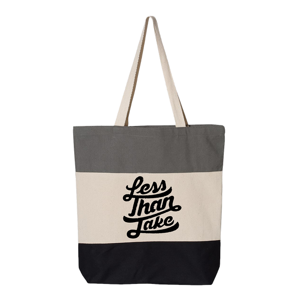 Less Than Jake - Striped Tote Bag
