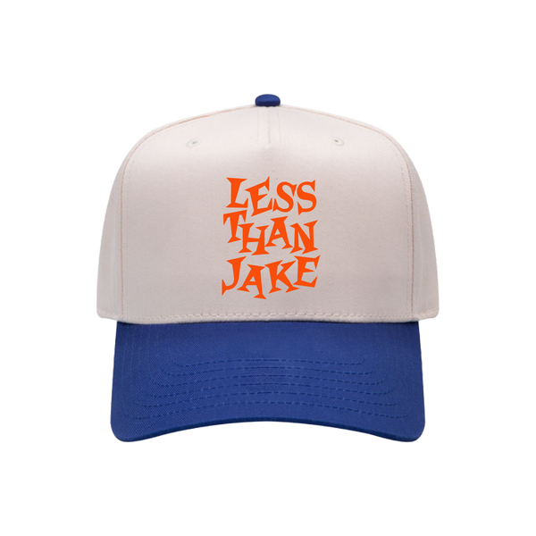 Less Than Jake - Two Tone Royal & Natural Snapback