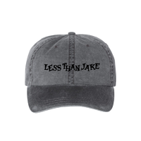 Less Than Jake - Black Washed Dad Cap