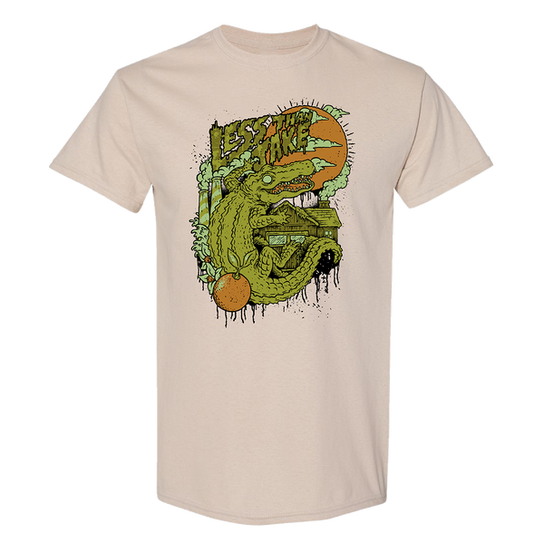 Less Than Jake Natural Vintage Gator T-shirt