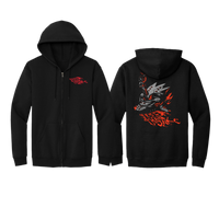 Less Than Jake - EVOorhees Black Zip Up Hoodie