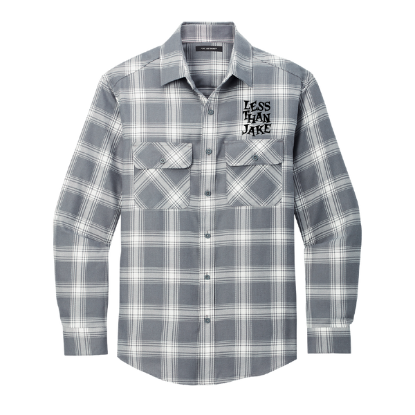 Less Than Jake - Grey Flannel Button Down