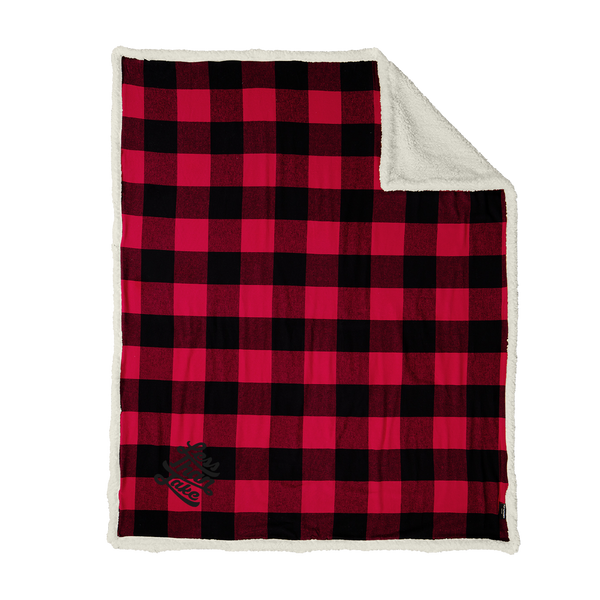 Less Than Jake - Buffalo Plaid Heavy Sherpa Blanket