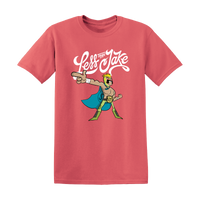 Less Than Jake - Coral Cinco De Mustache T-shirt *Limited Edition