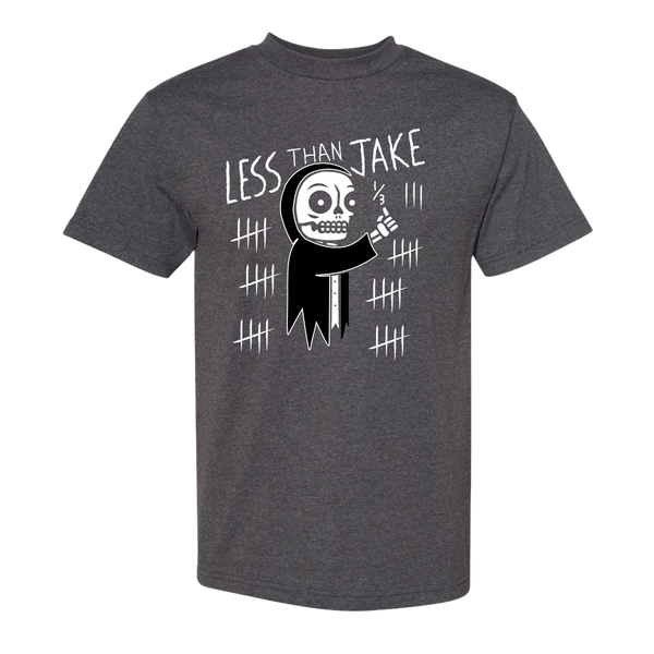 Less Than Jake - Skelemark Charcoal T-shirt
