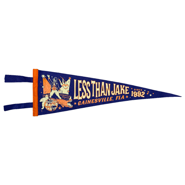 Less Than Jake x Oxford Pennant 92' Circus Pennant