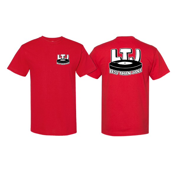 Less Than Jake - Non-Fat Red T-shirt – Less Than Jake Merch