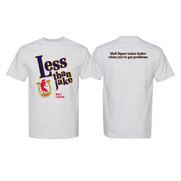 Less Than Jake - Malt Liquor T-Shirt – Less Than Jake Merch