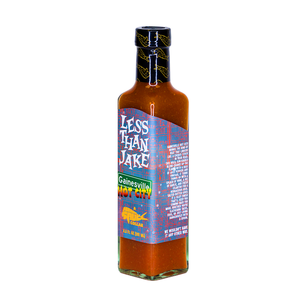 Less Than Jake x Hanks Sauce - Gainesville Hot City Hot Sauce