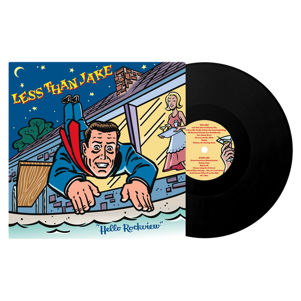 Less Than Jake - Hello Rockview Standard Black Vinyl