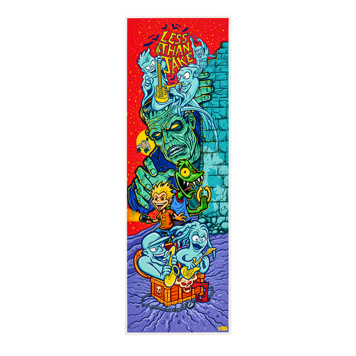 Less Than Jake - Frank N' Jake Limited Poster Print – Less Than Jake Merch