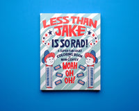 Less Than Jake - Is So Rad! Adult Coloring Book Bundle