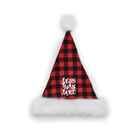 Less Than Jake - Buffalo Plaid Santa Hat