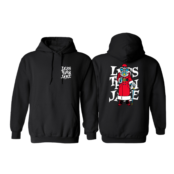 Less Than Jake - Black Santa Hoodie