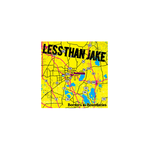 Less Than Jake - Borders & Boundaries Reissue CD + Bonus DVD