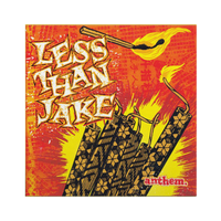 Less Than Jake - ANTHEM LP - Firey Orange Vinyl