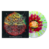 Less Than Jake - Silver Linings LP - Red In Clear W/ Neon Green & Neon Yellow Splatter Vinyl