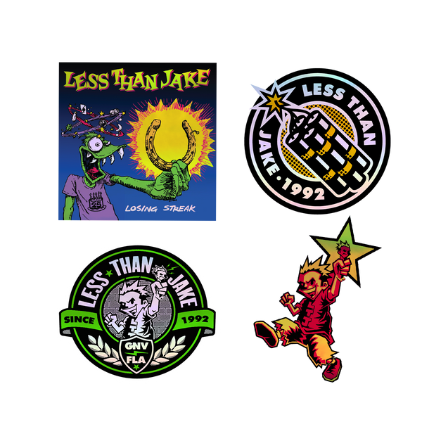 LTJ - Losing Streak - Special Edition Hologram Sticker Pack